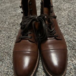 Thursday Boot Company Dark Brown Leather Boots
